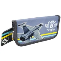 Пенал 1 отделение, 195*90 BG "Flying Patrol", ткань