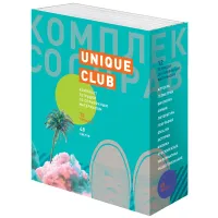 Комплект (12 шт.) предметных тетрадей 48л. BG "Unique club", микс отделок