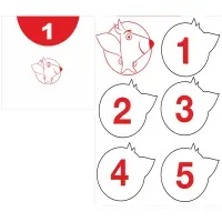 Набор для сумочной  "КанцПарк", белый ДСП_ 8 ш_2020