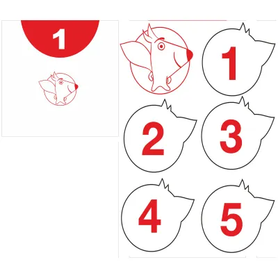 Набор для сумочной "КанцПарк", белый ДСП_ 8 ш_2020