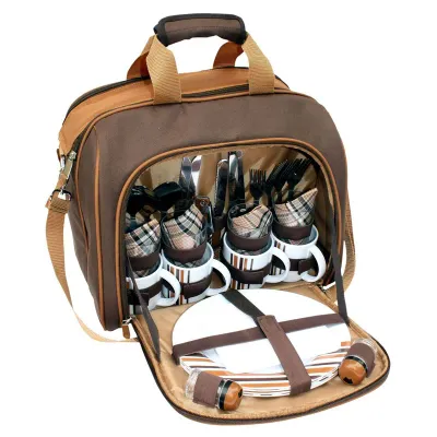 УЦЕНКА-Набор для пикника GREEN GLADE T3338 34 предмета 15 л