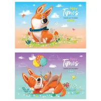 Альбом для рисования 08л., А4, на скрепке ArtSpace "Питомцы. Fantastic dog", эконом