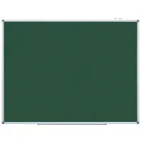 Доска магнитно-меловая OfficeSpace, 90*120см, алюминиевая рамка, полочка