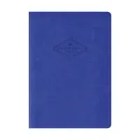 УЦЕНКА - Телефонная книга А5, 80л., кожзам, OfficeSpace "Winner" синий, с вырубкой