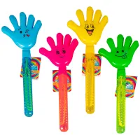 Мыльные пузыри Dream Makers "Ладошка-трещотка", 55мл, ассорти