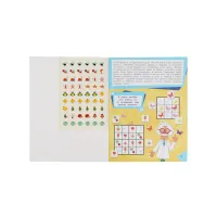 Книга, 215*285, Умка "Судоку. Синий трактор", с наклейками, 16стр.