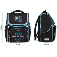 Ранец ArtSpace Junior "Best game" 37*28*21см, 1 отделение, 3 кармана, анатомическая спинка