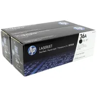 Картридж ориг. HP CB436AF (№36A) (упак 2шт. CB436A) черный для LJ P1505/M1120/M1522