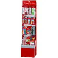 Дисплей Faber-Castell "Замок" малый, с крючками, картон, без наполнения