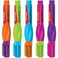 Корректирующий карандаш Berlingo "Fuze", 08мл, металлический наконечник, европодвес