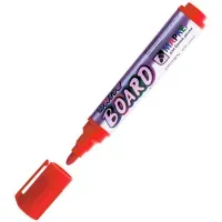 Маркер для белых досок Crown "Multi Board Comfort" красный, пулевидный, 3мм