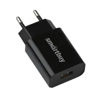 Зарядное устройство сетевое SmartBuy Flash, Quick Charge 3.0 (быстрая зарядка), output 3.0A, черный