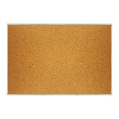 УЦЕНКА-Доска пробковая OfficeSpace, 100*150см, алюминиевая рамка