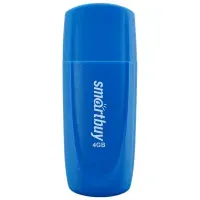 Память Smart Buy "Scout"  4GB, USB 2.0 Flash Drive, синий