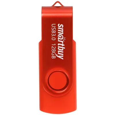 Память Smart Buy "Twist" 128GB, USB 3.0 Flash Drive, красный