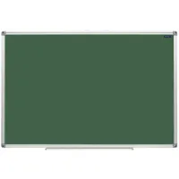 УЦЕНКА-Доска магнитно-меловая OfficeSpace, 60*90см, алюминиевая рамка, полочка