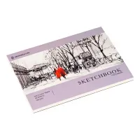 Скетчбук для маркеров 60л., А5 Greenwich Line "Прогулка по городу", на склейке, 100г/м2