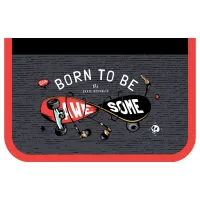 Пенал 1 отделение, 190*110 ArtSpace "Skate all day", ткань