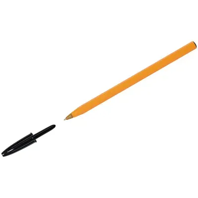 Ручка шариковая Bic "Orange" черная, 0,8мм