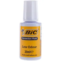 Корректирующая жидкость Bic, 20мл, водная, с кистью