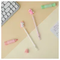 Ручка шариковая MESHU "Sugar" синяя, 0,7мм, корпус ассорти