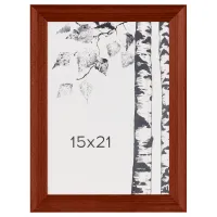 Рамка деревянная 15*21см, OfficeSpace, С20, красный