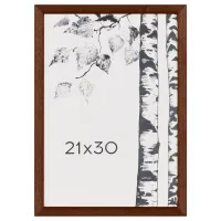 Рамка деревянная 21*30см, OfficeSpace, С14, махагон