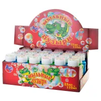 Мыльные пузыри АЛЕКС ТОЙЗ "Крокодил", 110мл, ассорти