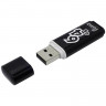 Флеш-диск 64 GB, SMARTBUY Glossy, USB 2.0, черный, SB64GBGS-K по низкой цене оптом Краснодар, Москва, Уфа, Казань, Барнаул, Владивосток, Хабаровск, Сахалин, Красноярск, Екатеренбург, 