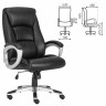 Кресло офисное BRABIX PREMIUM "Grand EX-501", рециклированная кожа, черное, 531950 по низкой цене оптом 