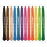 Восковые мелки MAPED (Франция) "Color'peps Twist", 12 цветов, выкручивающиеся в пластиковом корпусе, 860612 по низкой цене оптом 
