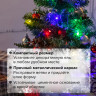 Ель искусственная декоративная, 50 см, зеленая, с гирляндой и игрушками, ЗОЛОТАЯ СКАЗКА, 591316 по низкой цене оптом 