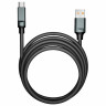 Кабель BOLD USB -TypeC 1 м 3А, SMARTBUY толстый, для быстрой зарядки и передачи данных, черный 18102, 3112BOLD-BLACK по низкой цене оптом 
