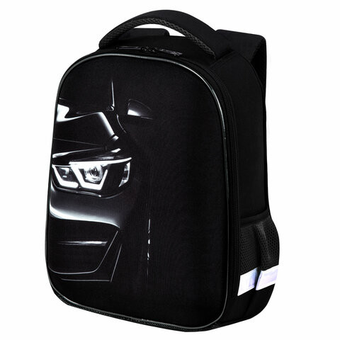 Ранец BRAUBERG KIDS START, 1 отделение, 2 кармана, Dark car, 35х26х13 см, 273151 по низкой цене оптом 