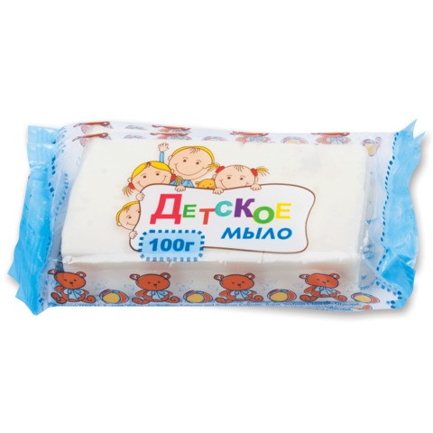 Мыло туалетное 100 г, "Детское" (ЭФКО), 80356 по низкой цене оптом  Мыло туалетное 100 г, "Детское" (ЭФКО), 80356 по низкой цене оптом