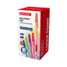 Ручка шариковая с грипом BRAUBERG "i-STICK POINT NEON", СИНЯЯ, корпус ассорти, игольчатый узел 0,7 мм, линия письма 0,35 мм, 144022 по низкой цене оптом 