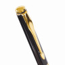 Ручка подарочная шариковая GALANT "ARROW GOLD", корпус черный/золотистый, детали золотистые, узел 0,7 мм, синяя, 143523 по низкой цене оптом 