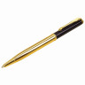 Ручка подарочная шариковая GALANT "ARROW GOLD", корпус черный/золотистый, детали золотистые, узел 0,7 мм, синяя, 143523 по низкой цене оптом 