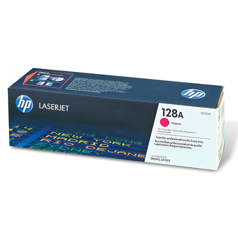 Картридж лазерный HP (CE323A) LaserJet CM1415FN/FNW/CP1525N/NW, пурпурный, оригинальный, ресурс 1300 страниц по низкой цене оптом 