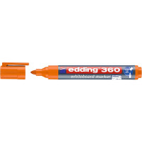 Маркер для белых досок edding 360, круглый наконечник, 1.5-3 мм Оранжевый