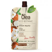 Мыло-крем 450 мл OLEA Eco Botanic "Жасмин и Карите", дой-пак, 12501