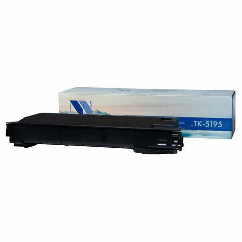 Картридж лазерный NV PRINT (NV-TK5195BK) для Kyocera TASKalfa 306ci, черный, ресурс 15000 страниц по низкой цене оптом 
