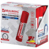Клей-карандаш BRAUBERG, 40 г, 222928 по низкой цене оптом Краснодар, Москва, Уфа, Казань, Барнаул, Владивосток, Хабаровск, Сахалин, Красноярск, Екатеренбург, 