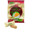 Конфеты мультизлаковые CO BARRE DE CHOKOLAT с белой глазурью, 200 г, пакет, БП-00001133 по низкой цене оптом 