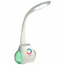 Настольная лампа светильник с органайзером и Bluetooth колонкой, LED, 6 Вт, белый, DASWERK, 238328 по низкой цене оптом Краснодар, Москва, Уфа, Казань, Барнаул, Владивосток, Хабаровск, Сахалин, Красноярск, Екатеренбург, 