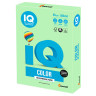 Бумага цветная IQ color, А4, 80 г/м2, 500 л., пастель, зеленая, MG28 по низкой цене оптом 