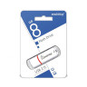 Флеш-диск 8 GB, SMARTBUY Crown, USB 2.0, белый, SB8GBCRW-W по низкой цене оптом Краснодар, Москва, Уфа, Казань, Барнаул, Владивосток, Хабаровск, Сахалин, Красноярск, Екатеренбург, 