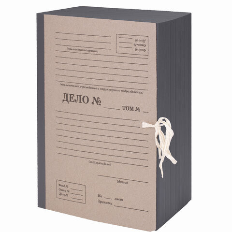 Папка архивная А4 "Форма 21", 150 мм, переплетный картон/бумвинил, ГИБКИЙ КОРЕШОК, до 1500 л., STAFF, 112166 по низкой цене оптом 