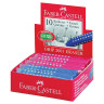 Ластик большой FABER-CASTELL "Grip 2001", 90x15x15 мм, цвет ассорти, треугольный, 187101 по низкой цене оптом 