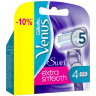 Сменные кассеты для бритья 4 шт., GILLETTE VENUS (Жиллет Винес) "Swirl", для женщин, VNS-81559824 по низкой цене оптом Краснодар, Москва, Уфа, Казань, Барнаул, Владивосток, Хабаровск, Сахалин, Красноярск, Екатеренбург, 